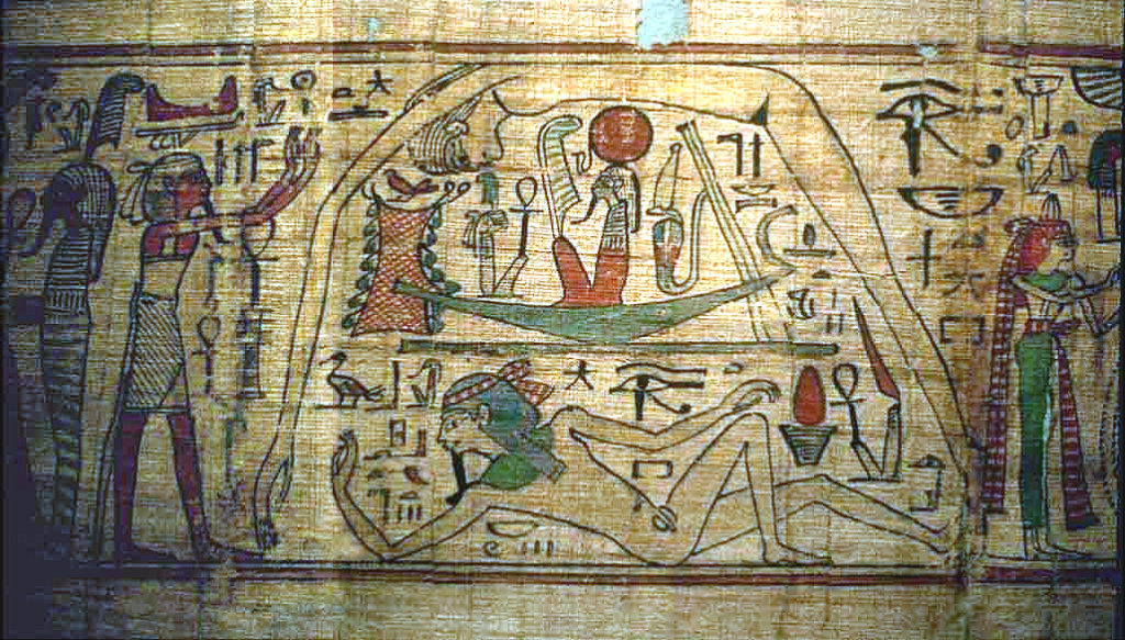 mitul creatiei la egipteni