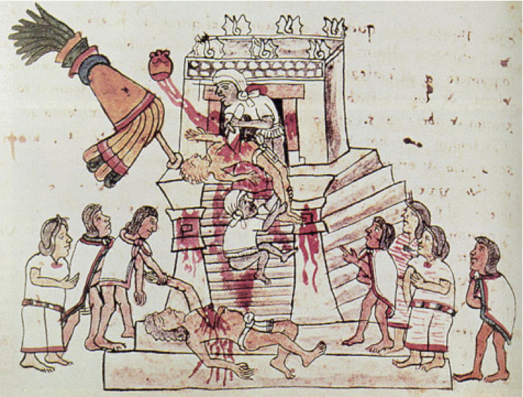 Ceremonii si sacrificii umane la mayasi