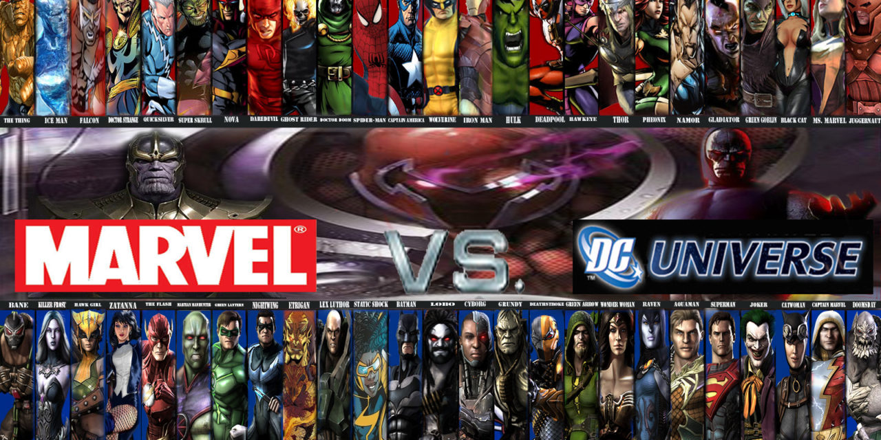 Universul Marvel Comics versus Universul DC